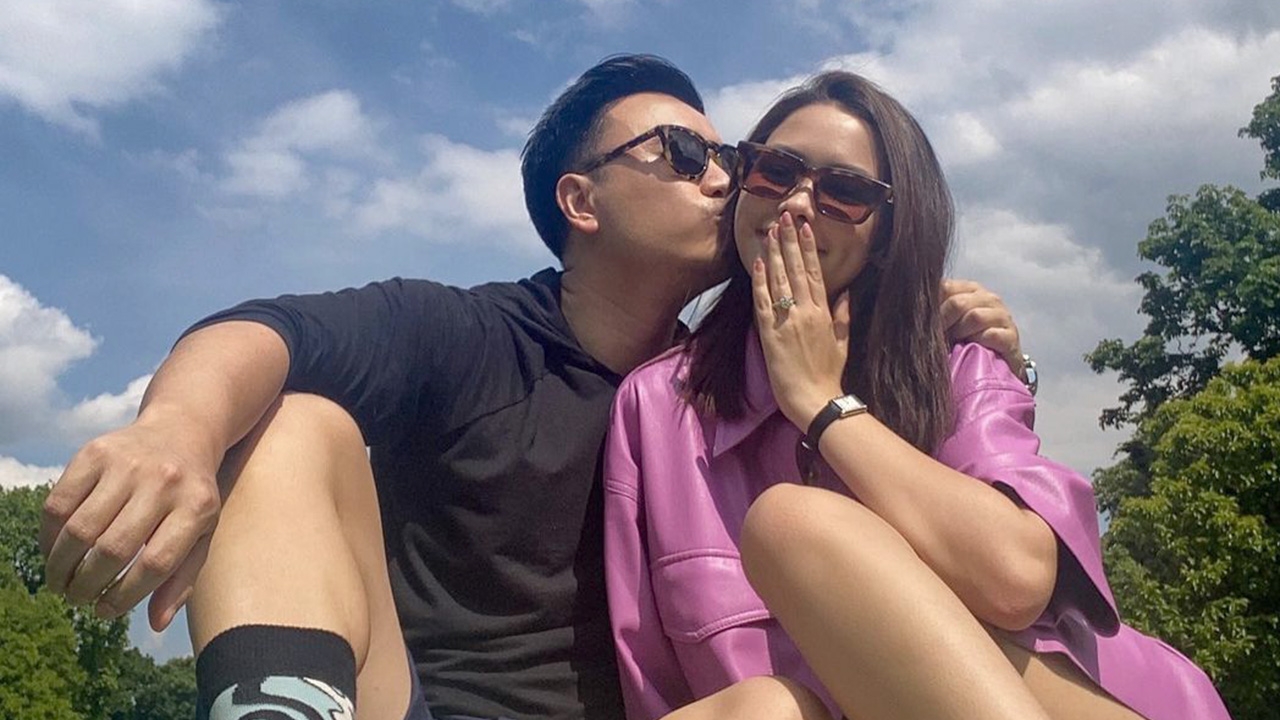 โน้ต วิเศษ ทำเซอร์ไพรส์ขอ แพทริเซีย แต่งงาน ชมพู่ อารยา ร่วมยินดี