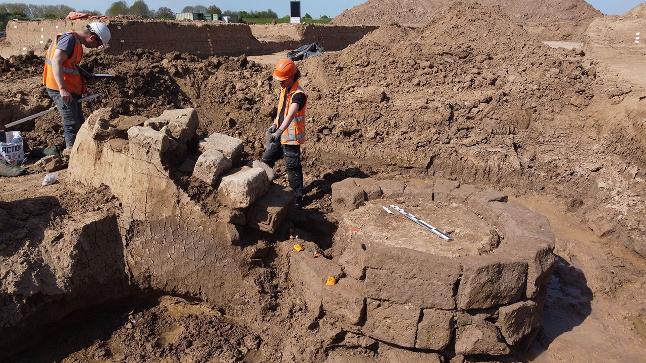 วิหารโรมันอายุเกือบ 2,000 ปี ในเนเธอร์แลนด์