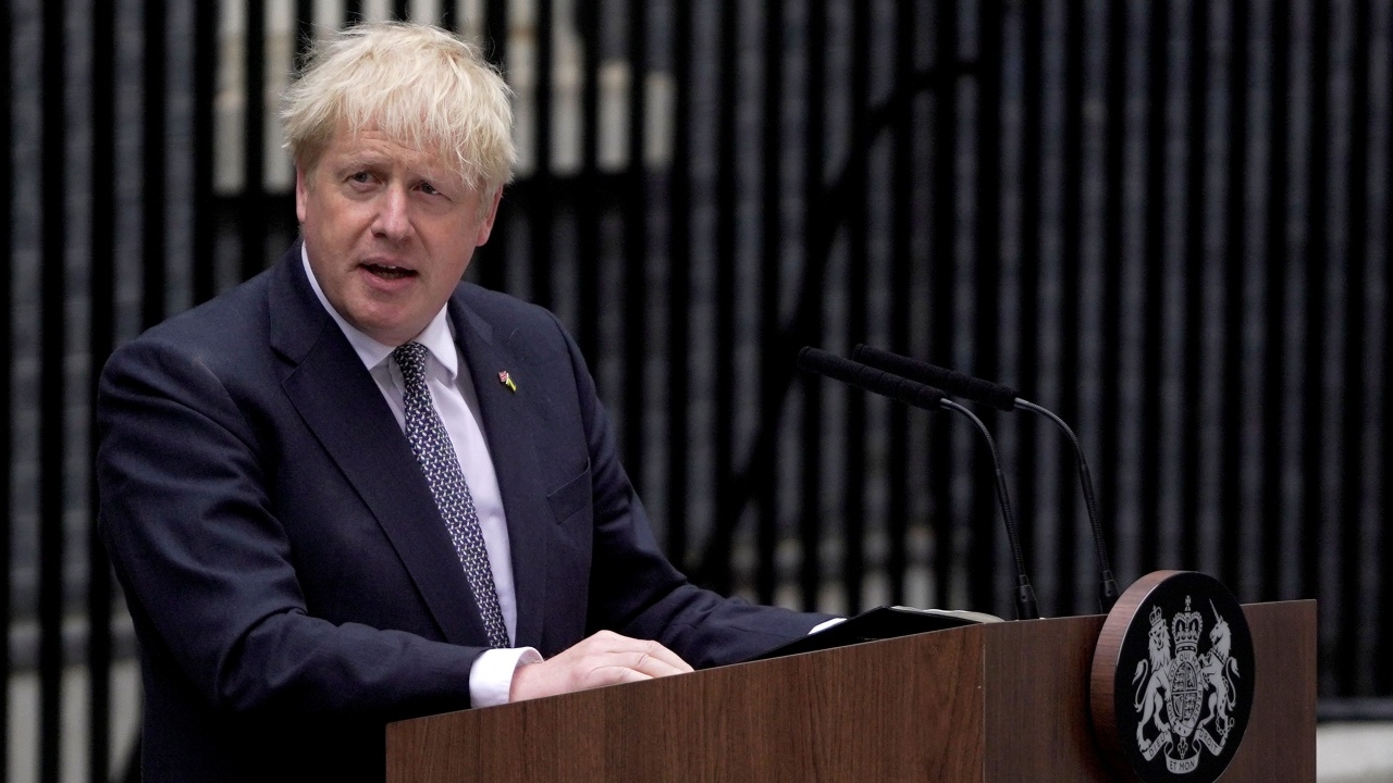 นายกฯ บอริส จอห์นสัน แห่งอังกฤษ ประกาศลาออกจากตำแหน่งแล้ว