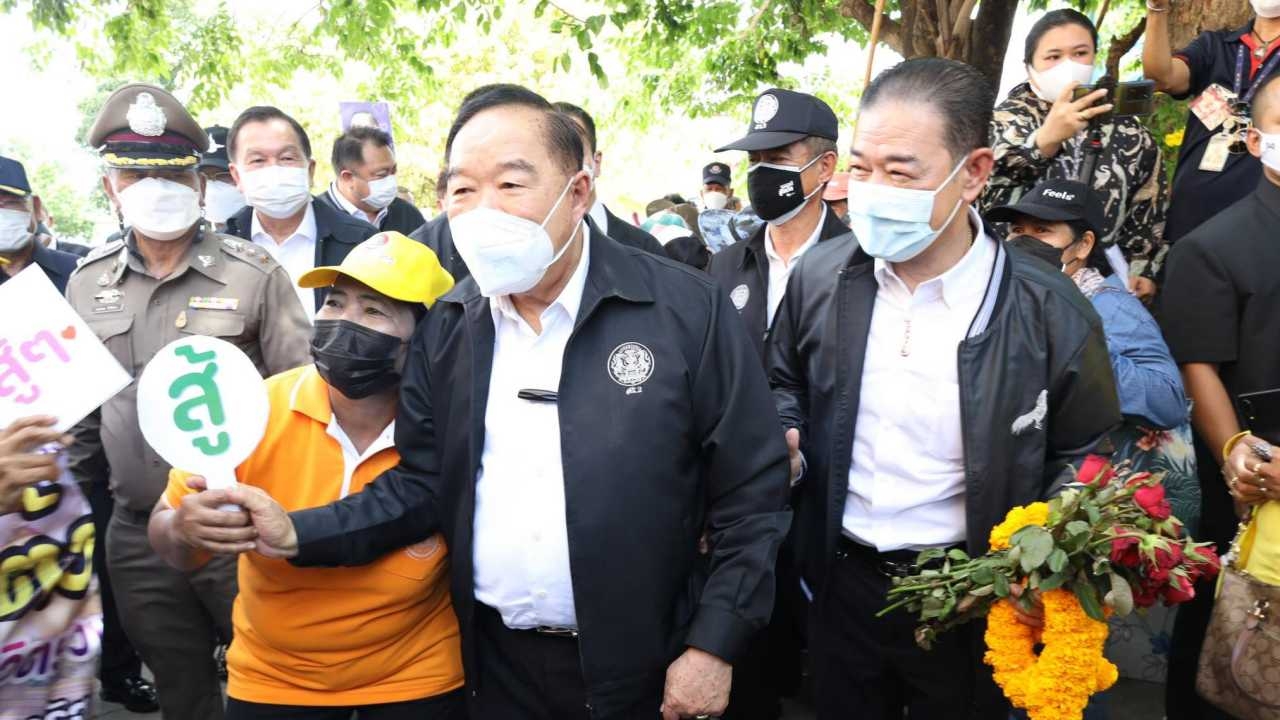 พล.อ.ประวิตรลงพื้นที่นนทบุรี ลุยเปิดโครงการพัฒนาคลองพระพิมล