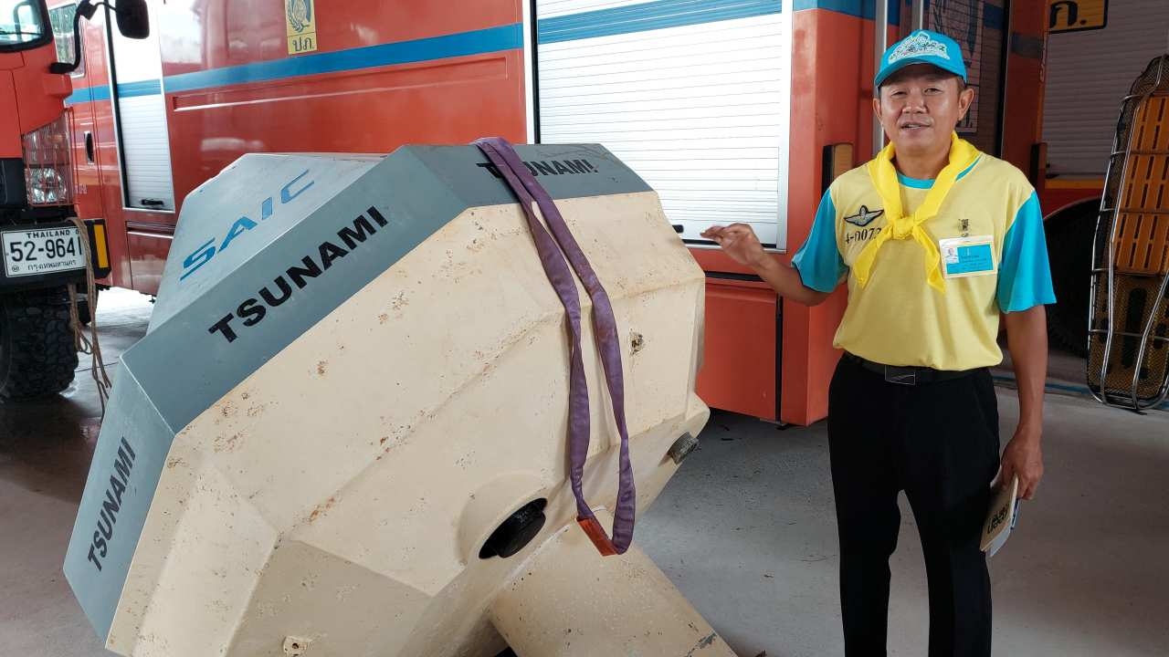 ปภ.พังงา ยืนยันแจ้งเตือนสึนามิได้ แม้ทุ่นเตือนภัยใช้งานไม่ได้ทั้ง 2 ตัว
