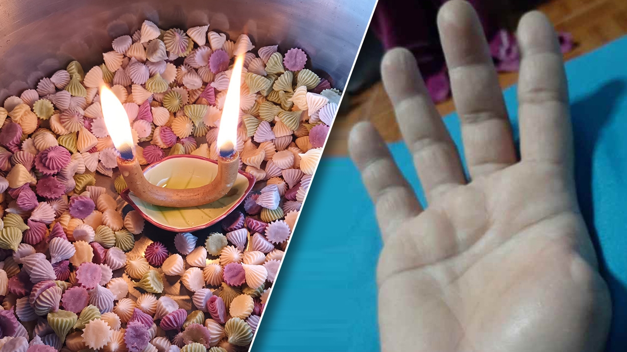 แม่ค้าสาวใจแกร่ง โดนตำหนิทำขนมไม่สวย ท้อแต่ไม่ถอย ขอสู้ต่อแม้มือพิการ