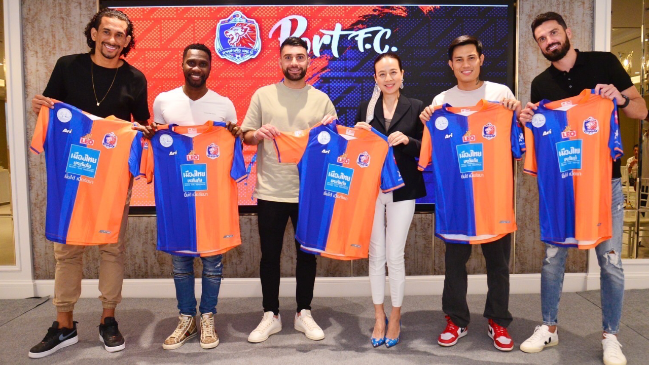 มาเพิ่มอีก 3 ราย “มาดามแป้ง” เปิดตัว 5 แข้งใหม่ร่วมทัพ “สิงห์เจ้าท่า“