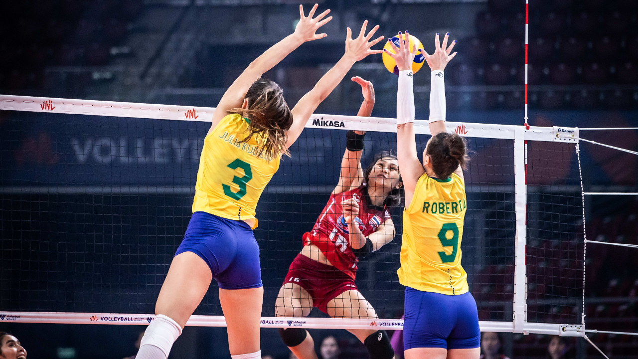 สุดปัง "พิมพิชยา" รักษาฟอร์มสุดพีก ติดท็อปทรี 2 ตำแหน่ง ลุ้นพา ไทย เข้ารอบ VNL