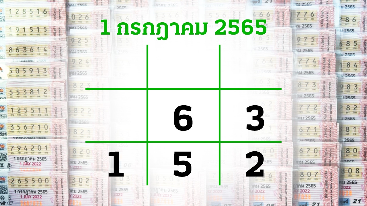 โค้งสุดท้ายหวย "เลขเด็ดงวดนี้" 1/7/65 ลุ้นโชคได้ที่ไทยรัฐทีวี-ไทยรัฐออนไลน์