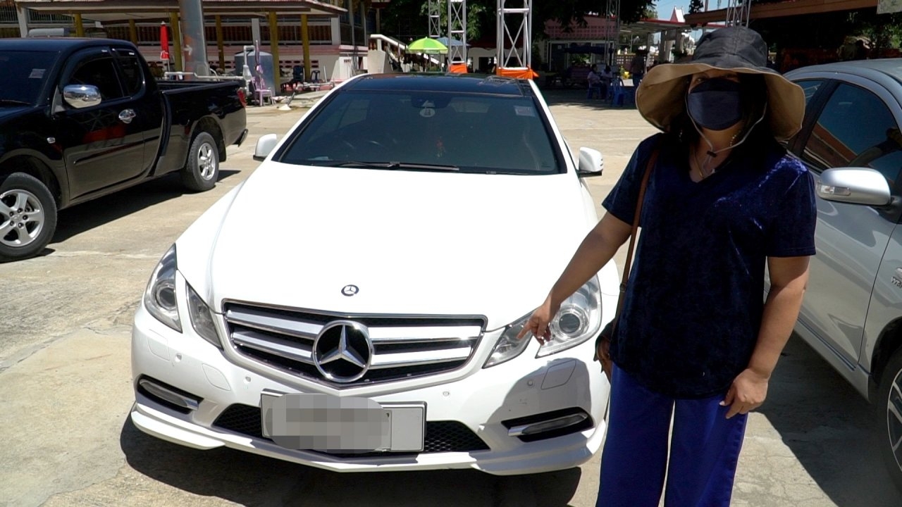 สาวอู่รถแก้บนหลวงพ่อผอมชัยนาท ขอรถเบนซ์แล้วได้จริง หลังธุรกิจที่บ้านรุ่ง