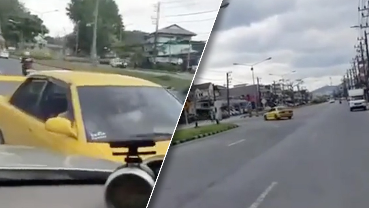 ตำรวจภูเก็ตเอาจริง ตามจับถึงบ้าน หนุ่มขับเก๋งย้อนศร จะไม่ทำผิดกฎจราจรอีก