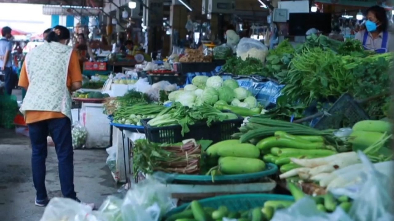 ผักสดตลาดที่นครสวรรค์ขยับราคาขึ้นสูง แม่ค้าโอดยอดขายลด ลูกค้ารัดเข็มขัด