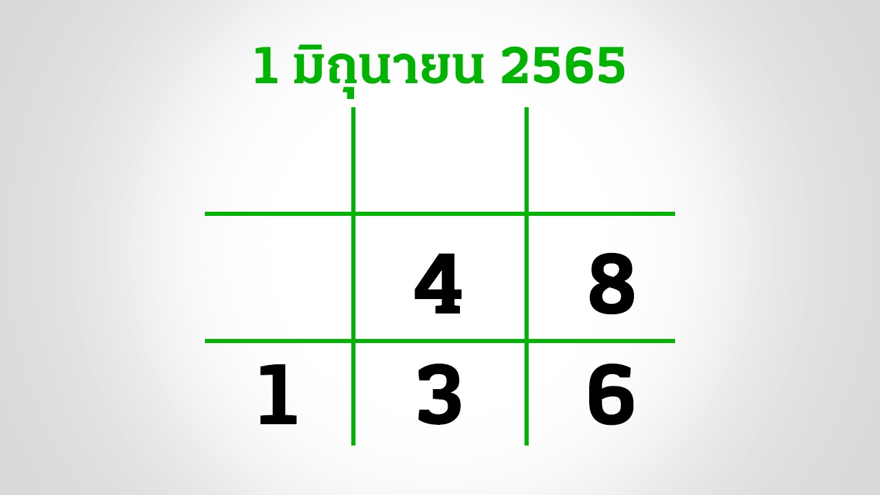 อีก 3 วันหวยออก อย่าลืมส่อง "เลขเด็ด" 1/6/65 งวดนี้กองสลากยังไม่สัญจร