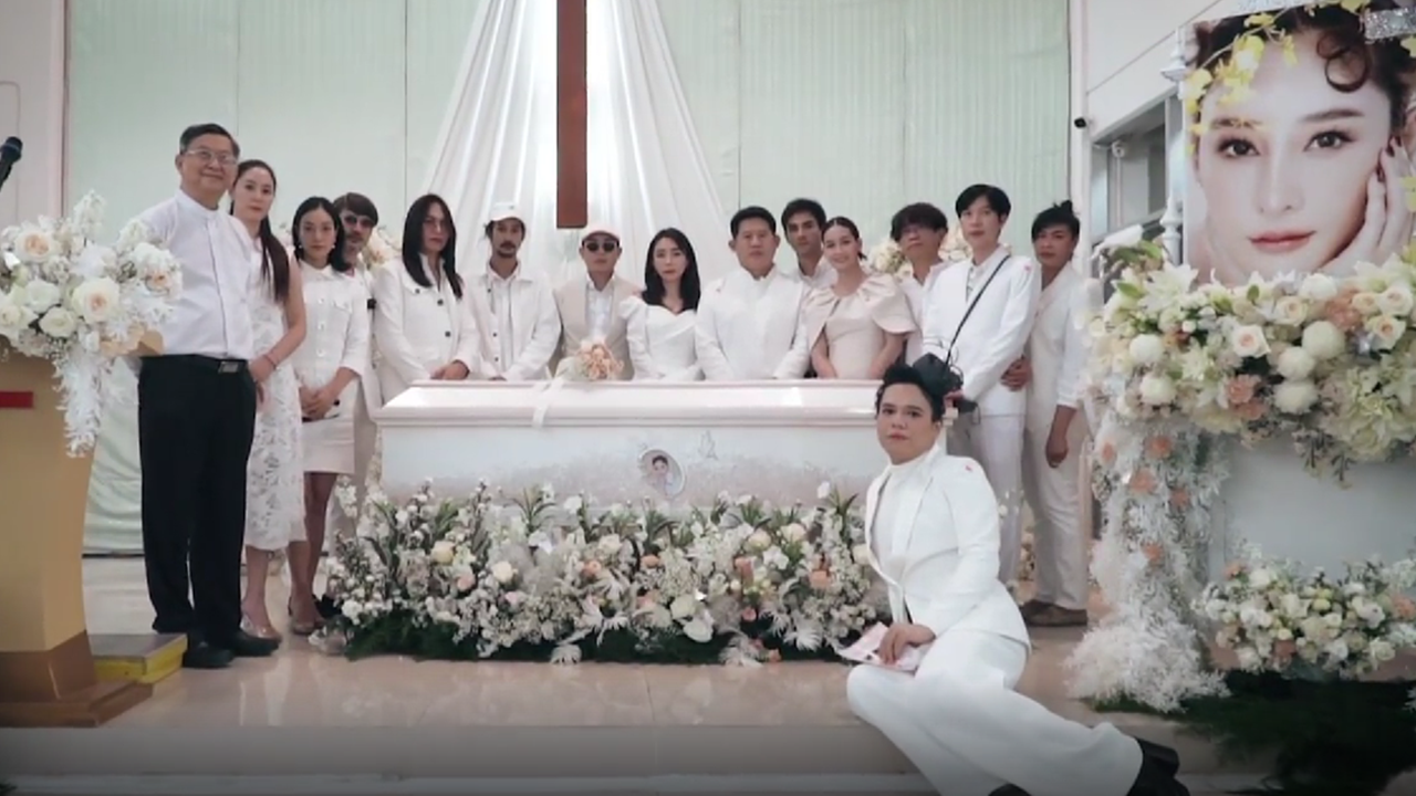 เอ ศุภชัย เผยคลิปสุดซึ้งในงานวันส่ง แตงโม นิดา สู่อ้อมกอดของพระเจ้า