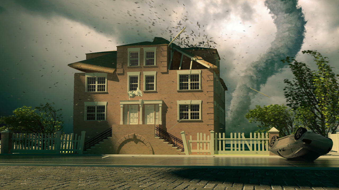 ทำนายฝันว่าพายุพัดบ้านพัง หลังคาบ้านพัง หมายความอย่างไร?