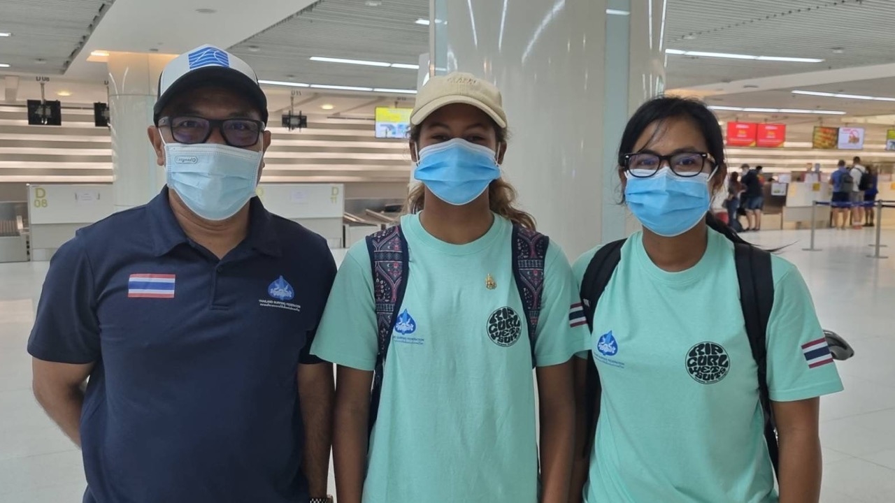 เอาจริง "ส.กระดานโต้คลื่น" ส่ง 2 นักเซิร์ฟเยาวชนลัดฟ้าลุยศึก "ชิงแชมป์โลก"