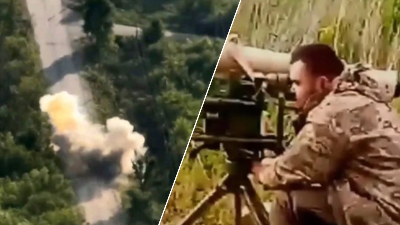 นาทียูเครนส่องจรวดยิงรถถังรัสเซียกระจุย  ทหารปูตินสิ้นชีพ 3.1 หมื่นแล้ว (คลิป)