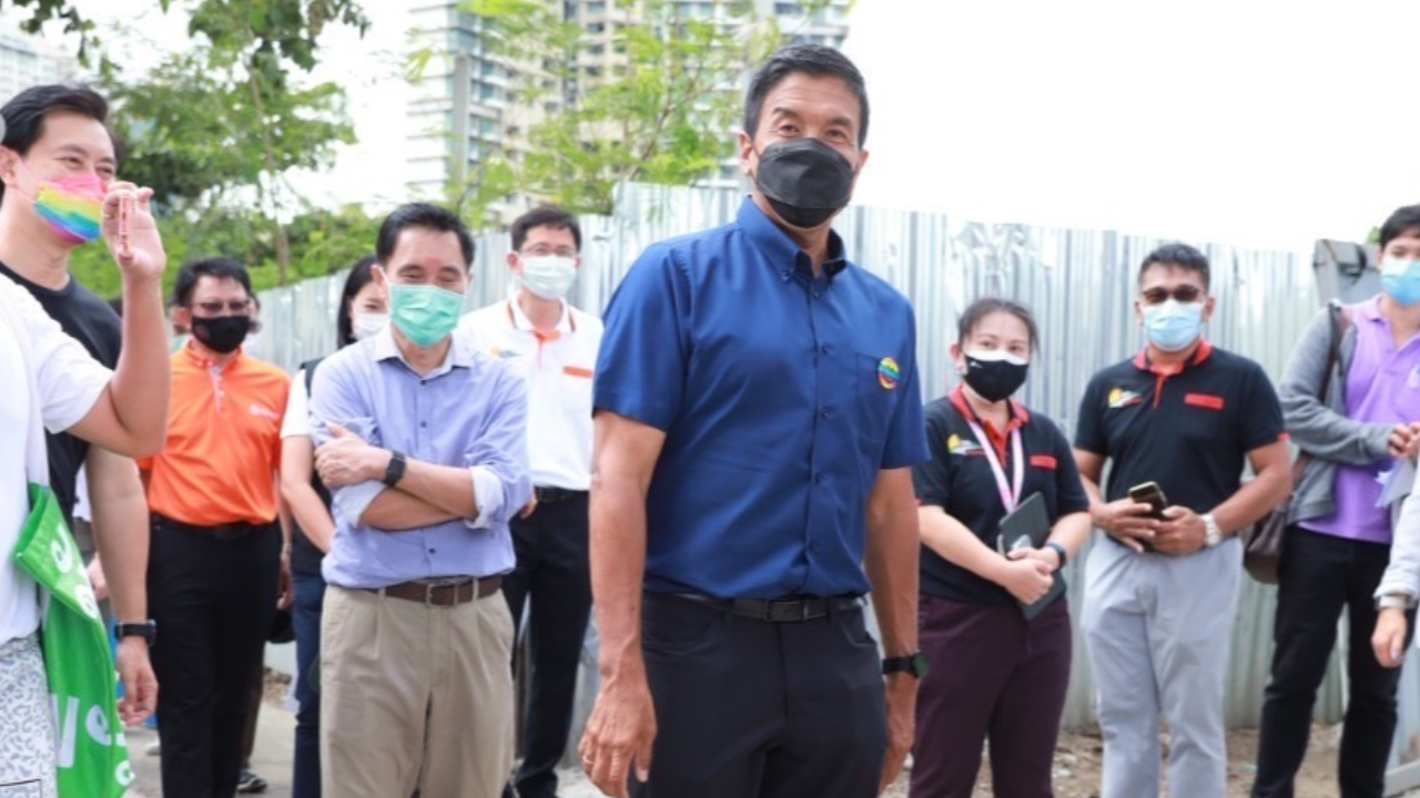 ผู้ว่าฯ กทม. ลุย "พระราม 3" เร่งแก้ ถนนชำรุด จากการก่อสร้างสายไฟลงดิน