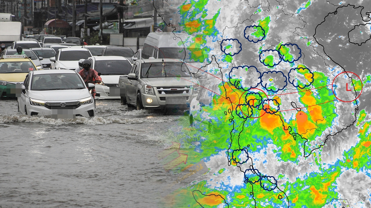 โกลาหล 3 ต.ค. ฝนถล่ม รถติด น้ำท่วม กทม. ที่แท้ “ฝนไล่ช้าง”