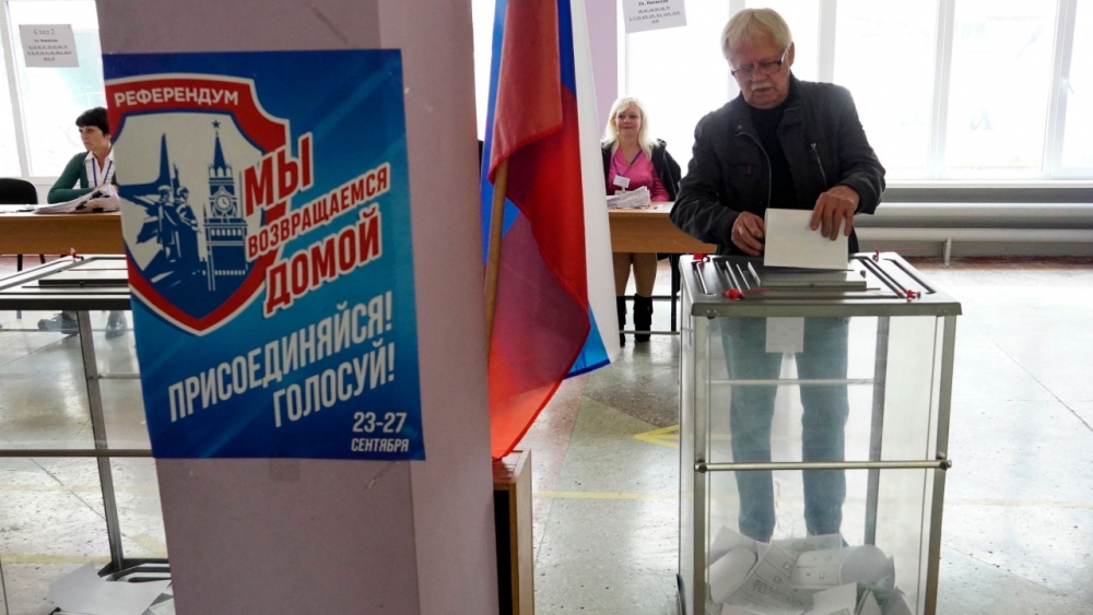 รัสเซียอ้าง 4 ดินแดนยูเครนลงประชามติเห็นด้วยเข้าร่วมรัสเซีย