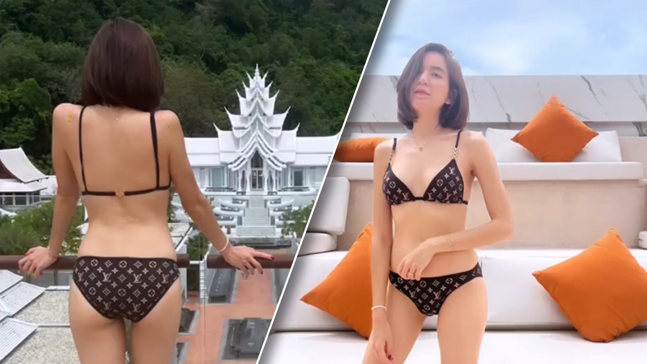พลอย ชิดจันทร์ เผยทีเด็ดในชุดบิกินี ด้านหลังแซ่บๆ ด้านหน้าก็เซ็กซี่ (คลิป)
