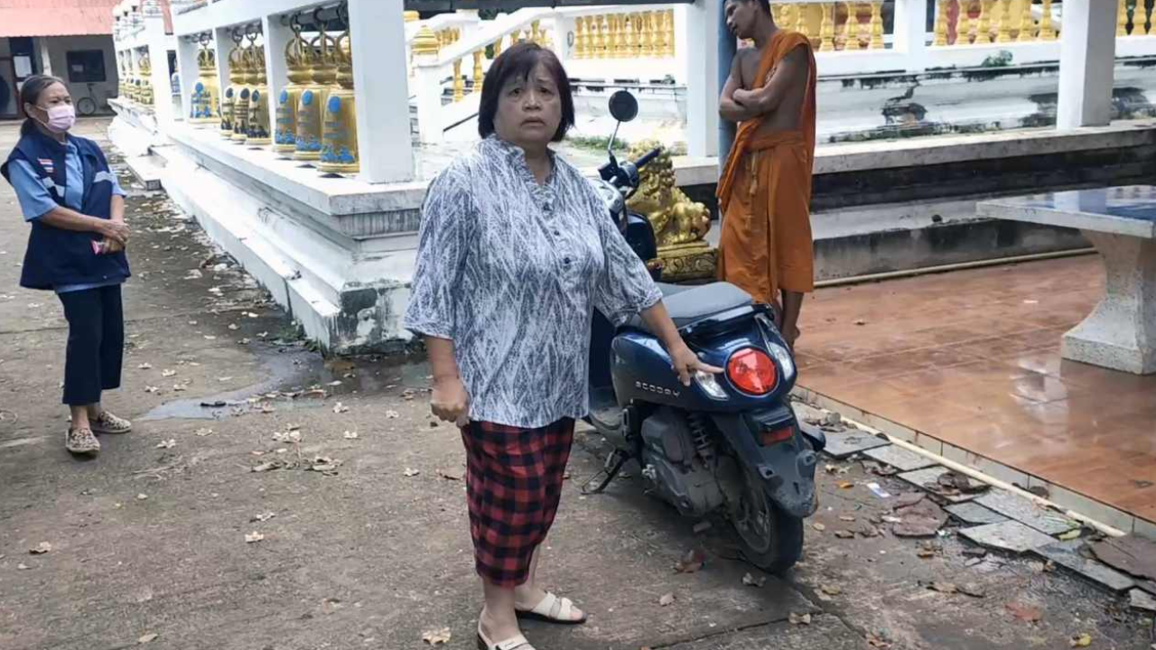 ป้าใจเด็ดสู้โจร ตามไปชิง จยย.คืน เจอขี่สวนทางมาจำได้  