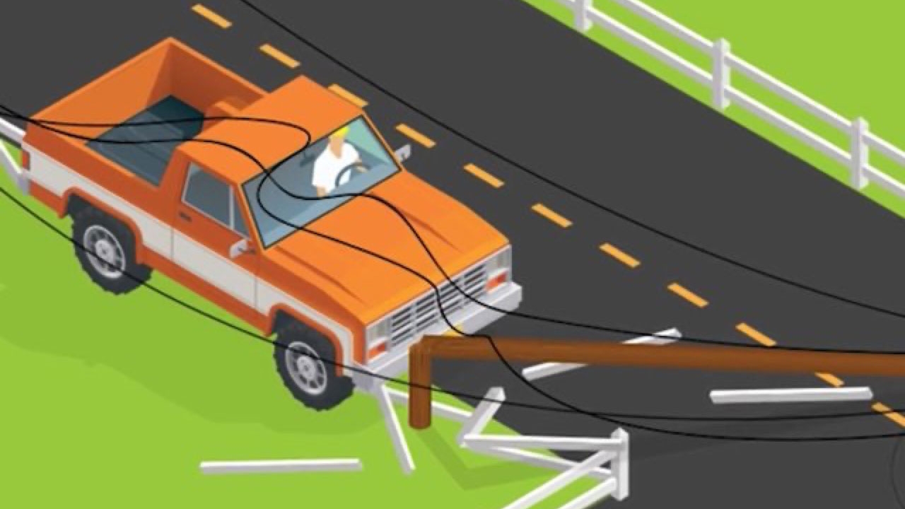 ขับรถเสยเสาไฟฟ้า ต้องจ่ายเท่าไร?