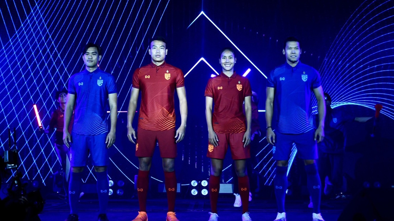 2 สีเน้นๆ เปิดชุดแข่ง “ทีมชาติไทย” ประเดิมสู้ศึกคิงส์คัพ ครั้งที่ 48