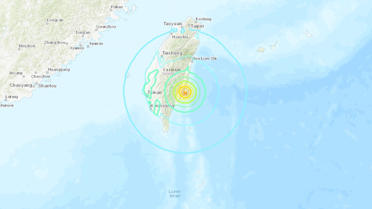 ระทึก แผ่นดินไหว 6.5 เขย่าชายฝั่งไต้หวัน สั่นสะเทือนทั่วเกาะ