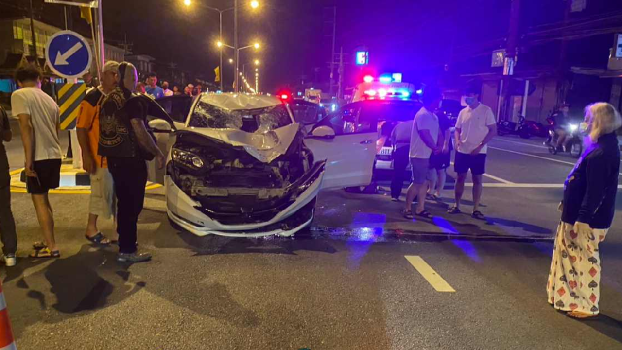 หนุ่มไทยโดนข้อหาประมาทฯ ขับเก๋งชนฝรั่งสวีเดนดับที่ตะกั่วป่า 