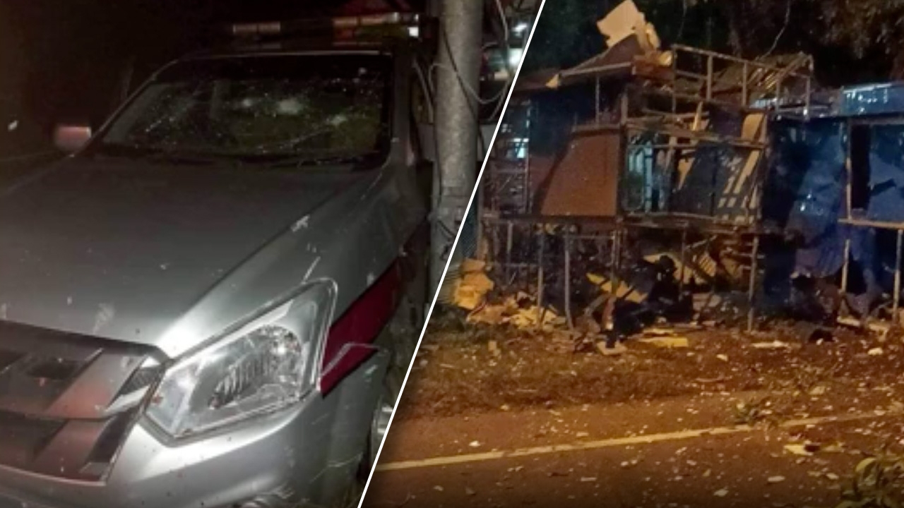 ปัตตานีเดือดระอุ คนร้ายลอบวางระเบิดหน้า รพ.ไม้แก่น ตำรวจตาย 1 เจ็บ 4