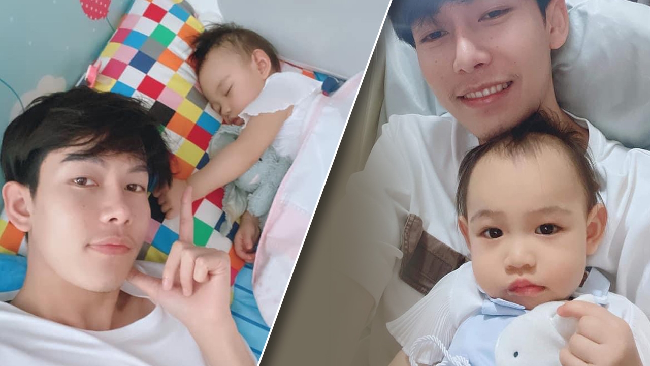 ขนม ศศิกานต์ ภรรยา ครูเต้ย อวดโมเมนต์น่ารัก สามีอยู่บ้านเลี้ยงลูกสาว