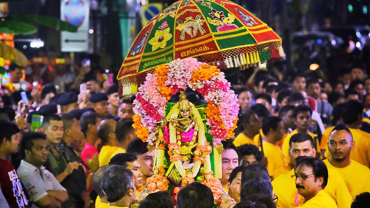 พลังแห่งศรัทธา พิธีนวราตรี 2565 งานประเพณียิ่งใหญ่วัดแขก สีลม