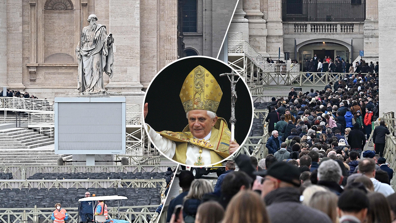 ประชาชนหลายหมื่นคนหลั่งไหล เคารพพระศพอดีตโป๊ปเบเนดิกต์ที่ 16 