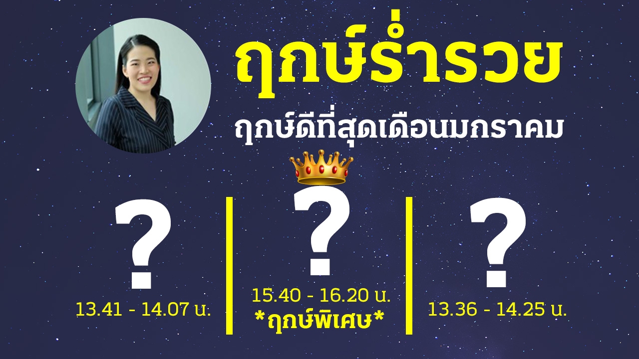 ฤกษ์ดี ม.ค. 66 หมอไก่ ชี้วันเหล่านี้เหมาะทำการมงคล ใครมี