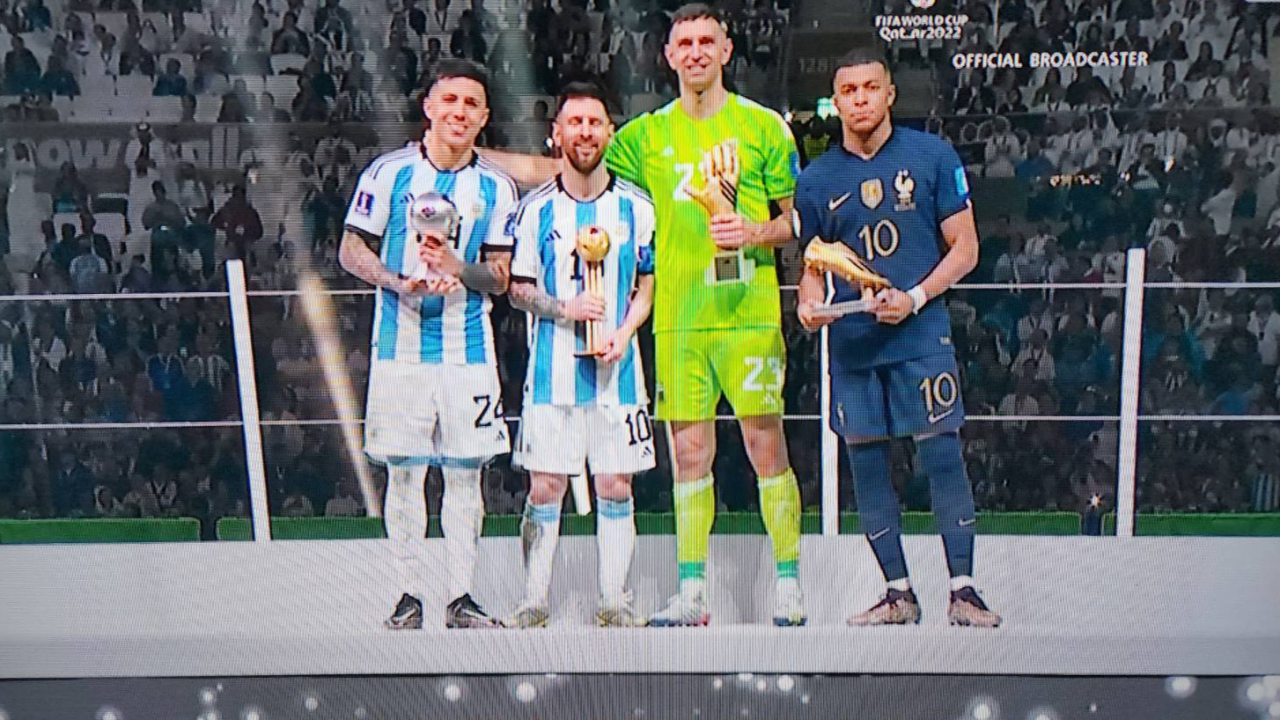"อาร์เจนตินา" กวาดไปแล้ว 3 สรุป 4 รางวัลผู้เล่นยอดเยี่ยม ศึก "ฟุตบอลโลก 2022"