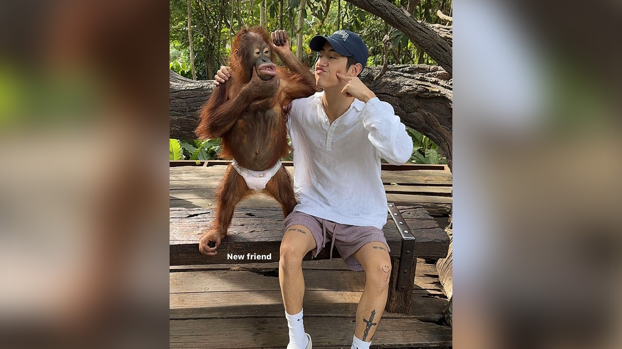 น่ารักจัง มาร์ค ต้วน โผล่เที่ยวไทยสุดชิล พร้อมอวดรูปถ่ายกับเพื่อนใหม่ 