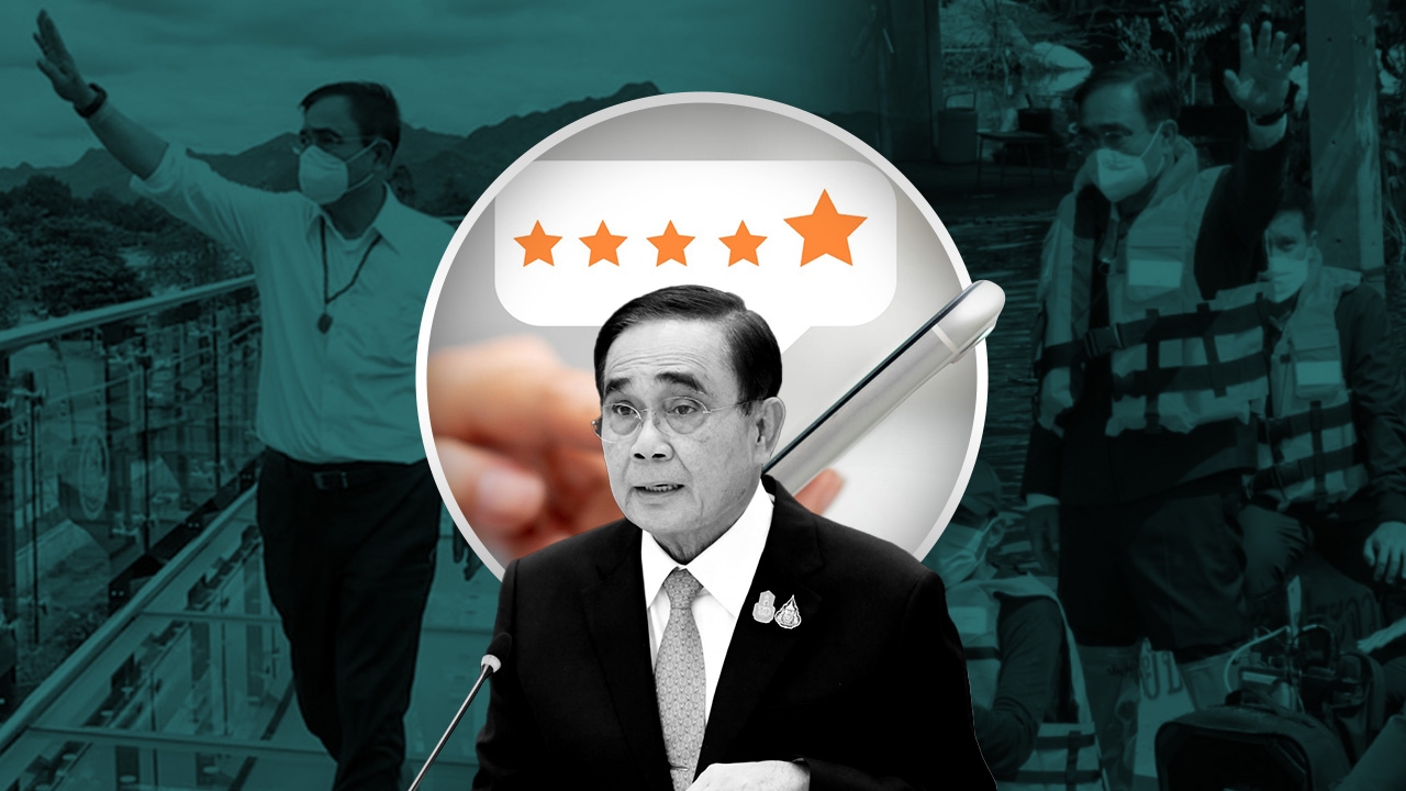 คะแนนผลงานรัฐบาลลุงตู่ ปี 65 ที่มาฉายา "ลุงตู่อยู่ยาว-เรือยุทธ์อับปาง" 