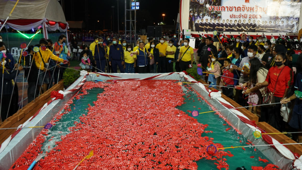 เริ่มแล้วงาน COUNTDOWN 2023 กาชาดบุรีรัมย์ เที่ยวชมฟรีสนุกข้ามปี