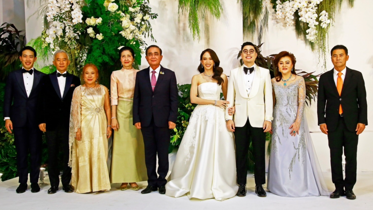 นายกฯ ประธานงานฉลองมงคลสมรสพระราชทาน ลูกสาว “สุวัจน์”