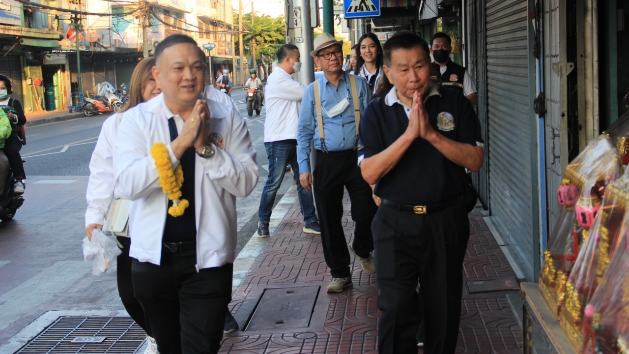 "เสรีพิศุทธ์" อ้อนชาวคลองสาน ขอเสียงหนุน "ฐิติพัทธ์" ผู้สมัครหน้าใหม่