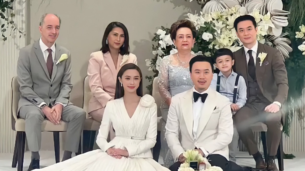 ชื่นมื่น แพทริเซีย ควง โน้ต วิเศษ เข้าพิธีวิวาห์สุดหวานแล้ววันนี้