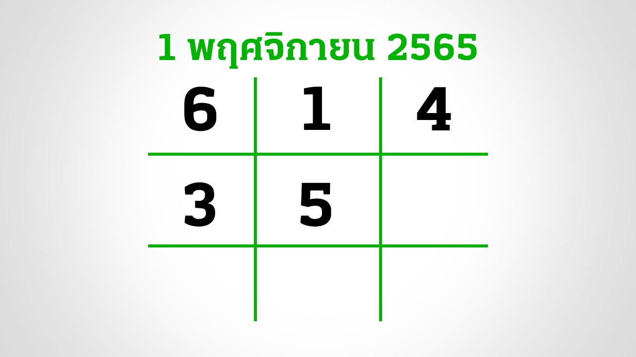 อีก 3 วันหวยออก งวดนี้กองสลากยังไม่สัญจร อย่าลืมส่อง "เลขเด็ด" 1/11/65