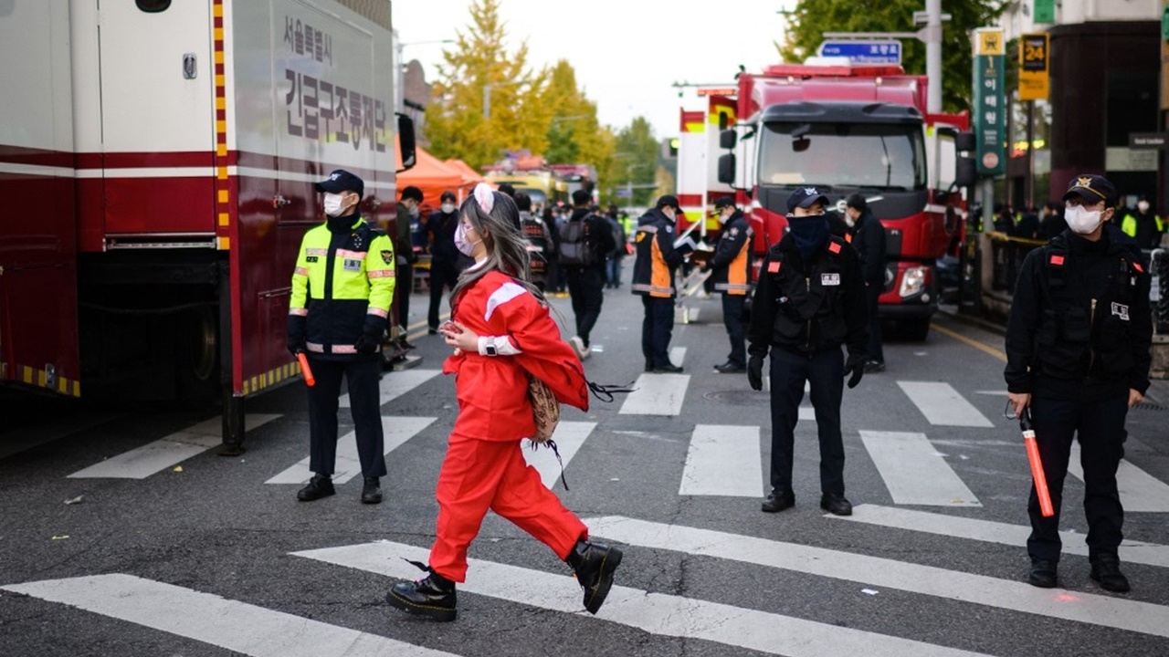 ผู้เสียชีวิตเทศกาลฮาโลวีนอิแทวอน แตะ 151 ศพ เป็นชาวต่างชาติ 19 ราย