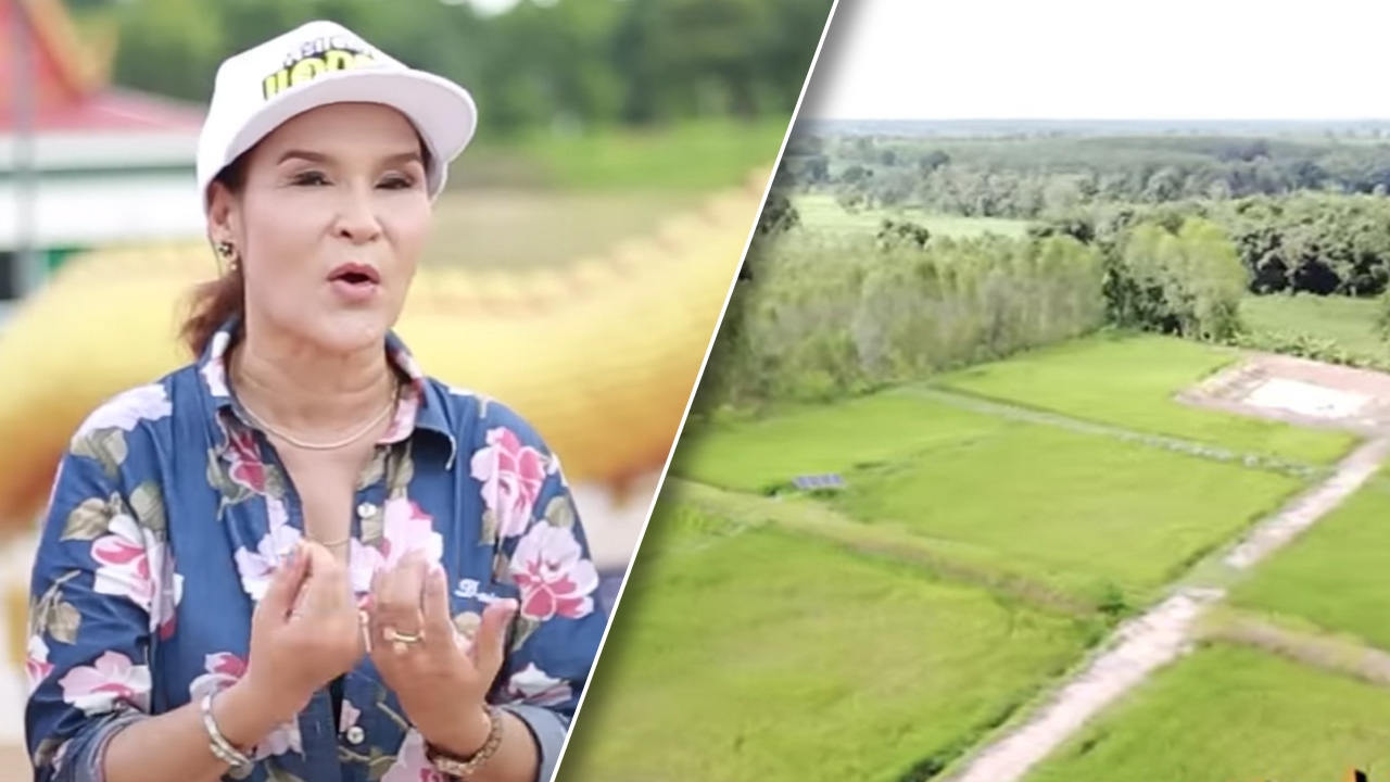 ส่องอาณาจักร 100 ล้าน ศิริพร อำไพพงษ์ ตำนานโบว์รักสีดำ ใหญ่โตอลังการ