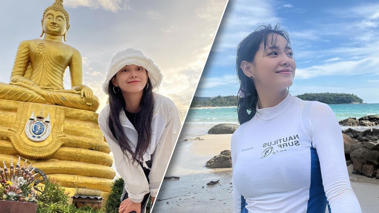 คิมเซจอง นางเอกเกาหลี โพสต์ภาพเที่ยวภูเก็ต แฟนไทยแห่คอมเมนต์ต้อนรับ