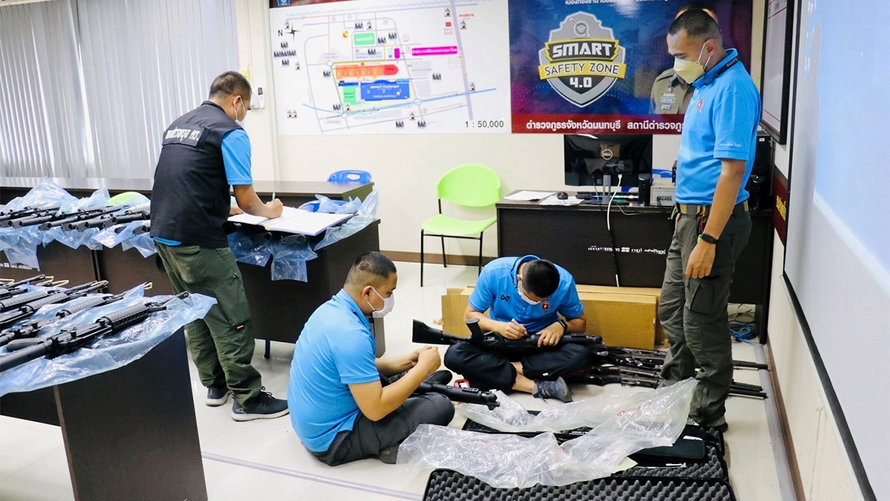 ตรวจปืนหวั่นสวมทะเบียน คืน 60 จาก 159