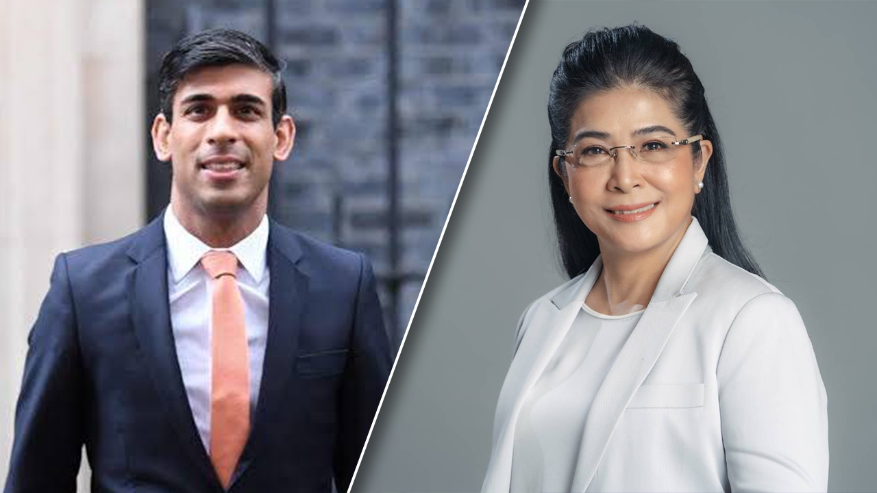 "หญิงหน่อย" แสดงความยินดี "ริชี สุนัค" ได้นั่งนายกฯ อังกฤษคนใหม่