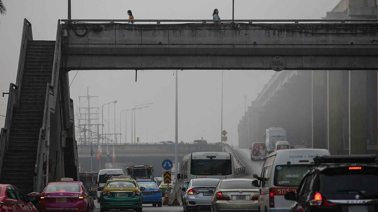 ค่าฝุ่น PM 2.5 กทม.-ปริมณฑล เริ่มกระทบสุขภาพ เกินมาตรฐาน 1 พื้นที่