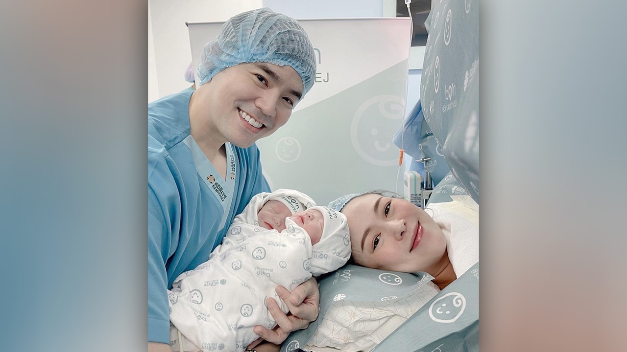 ออย อฏิพรณ์ ภรรยา บีม กวี คลอดลูกสาวฝาแฝดแล้ว เพื่อนๆ แห่ยินดีแน่นไอจี