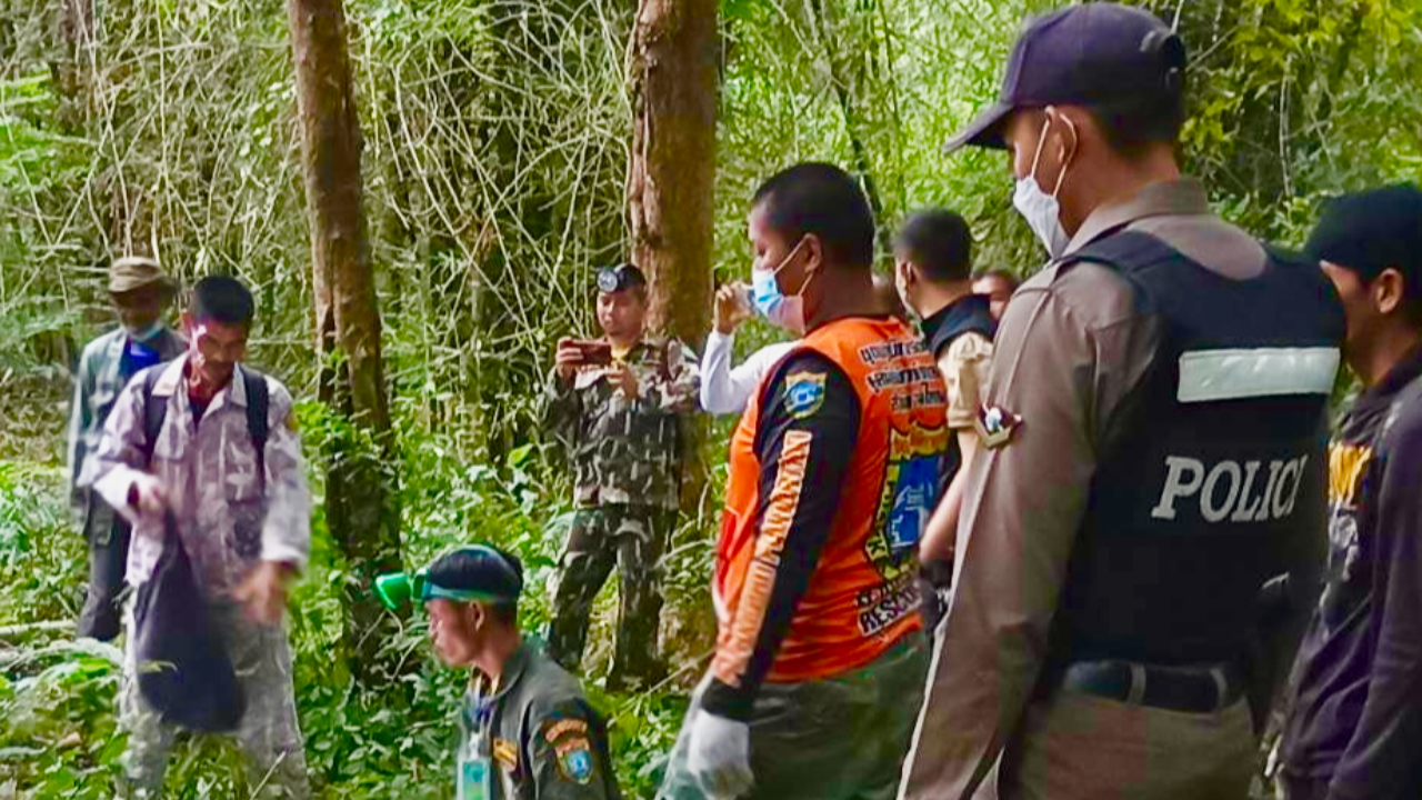 "ช้างป่าสลักพระดุ" กระทืบชาวบ้านหาเห็ดไส้แตกตายสยอง