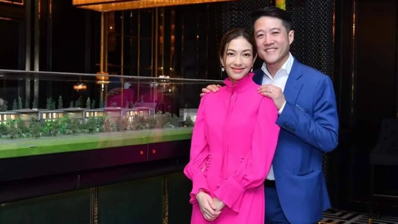 แป้ง อรจิรา เปิดตัวแล้ว เผยภาพสามี ไลโอเนล ลี นักธุรกิจหนุ่ม หลังปิดมานาน