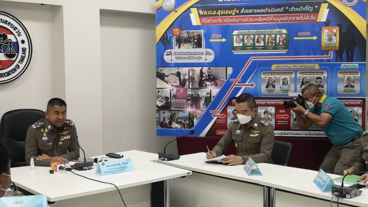 "บิ๊กโจ๊ก" ปิดคดีค้ามนุษย์ดูไบ ขยายผลรวบ จนท.ด่านตรวจสนามบิน 6 ราย