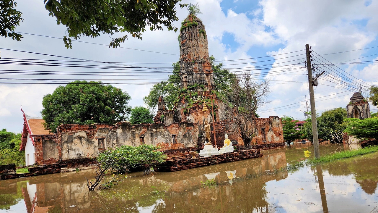 เตรียมสำรวจความเสียหายโบราณสถานอยุธยา